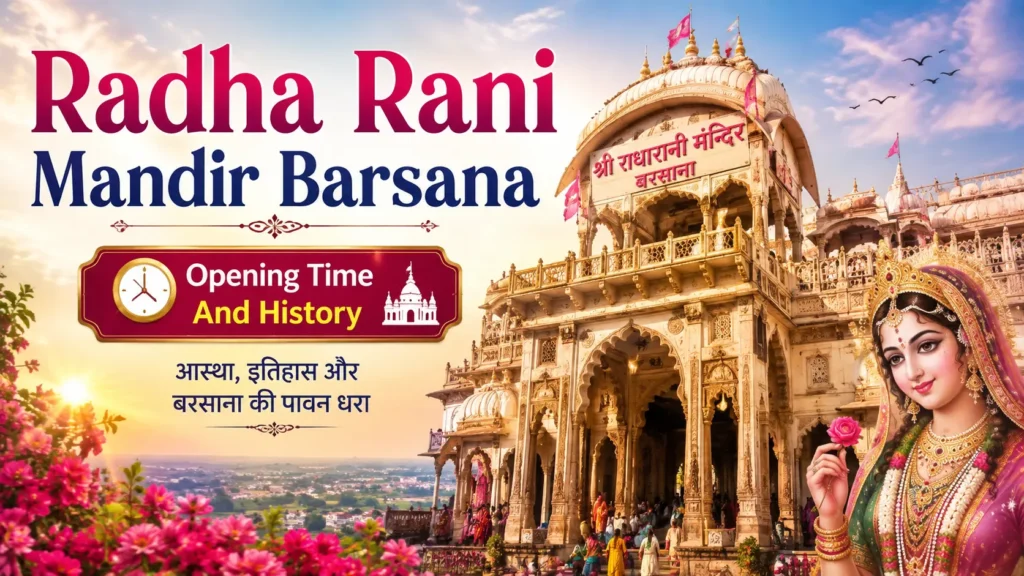 Radha Rani Mandir Barsana Opening Time And History
